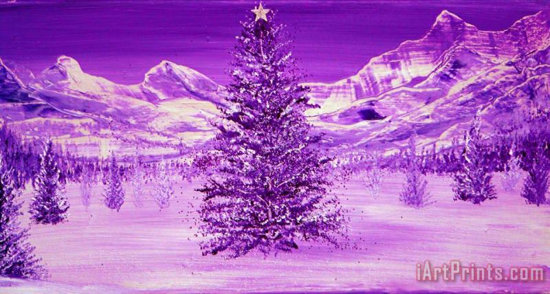 Silent Night painting - Collection 9 Silent Night Art Print