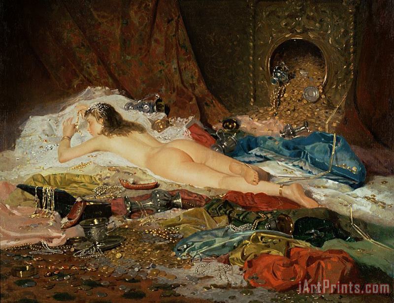 Della Rocca A Wealth of Treasure Art Painting
