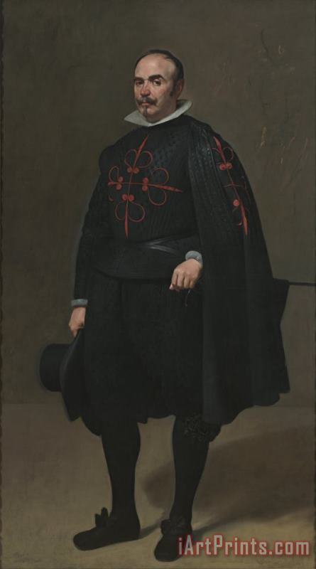 Diego Velazquez Portrait of Don Pedro De Barberana Art Painting