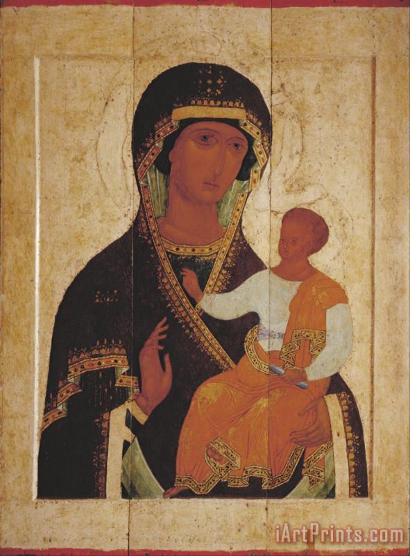 The Mother of God Hodigitria painting - Dionysius And Workshop The Mother of God Hodigitria Art Print