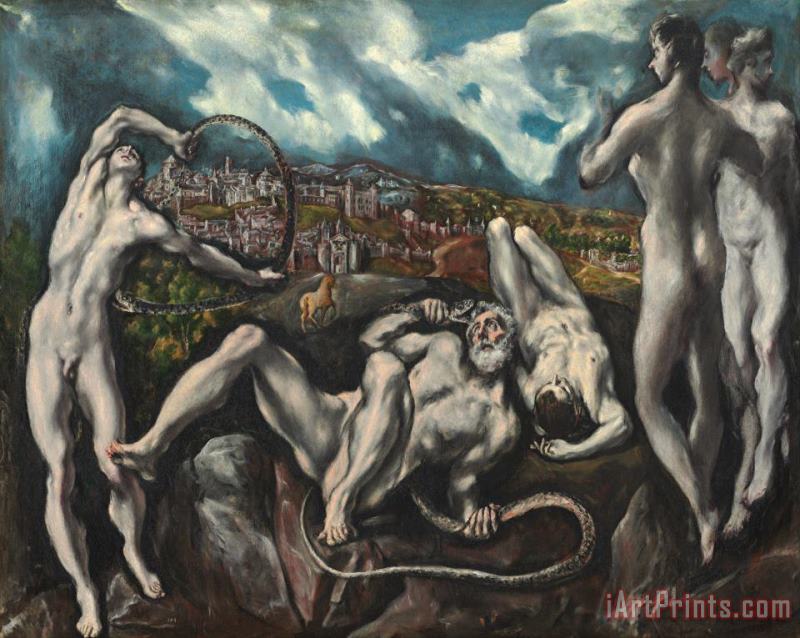 Domenikos Theotokopoulos, El Greco Laocoon Art Painting