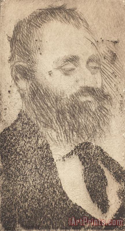 Edgar Degas Alphonse Hirsch Art Print