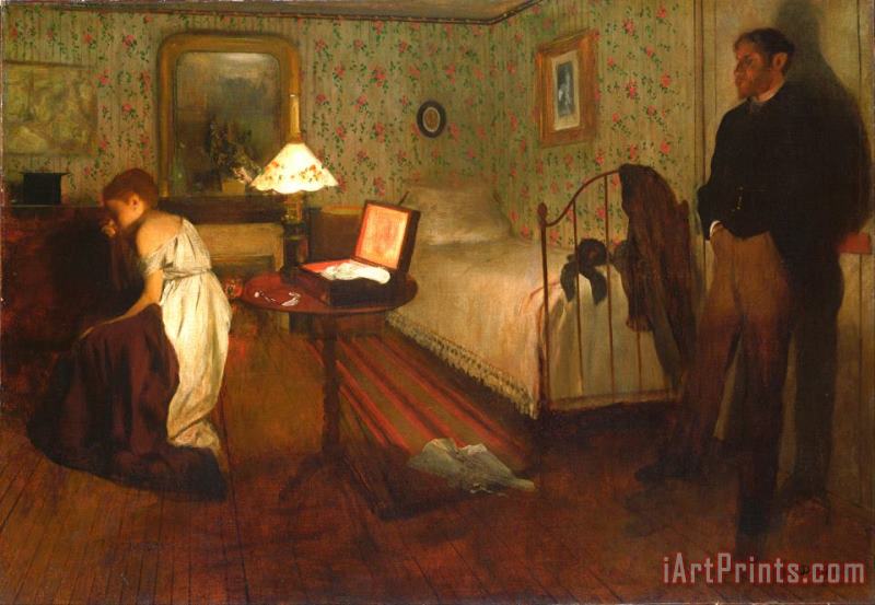 Edgar Degas Interior Art Print