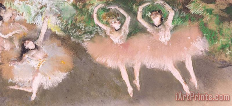 Edgar Degas Scene De Ballet Art Print