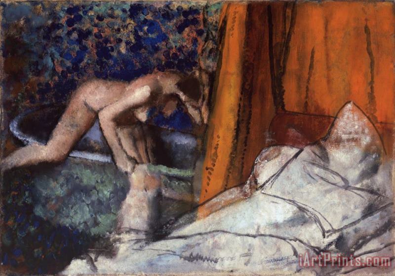 Edgar Degas The Bath (le Bain) Art Painting