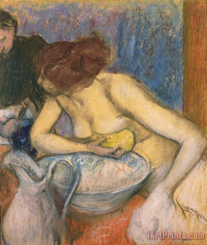 Edgar Degas The Toilet Art Print