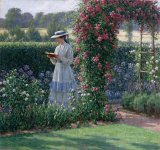 Edmund Blair Leighton - Sweet Solitude painting