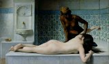 Edouard Debat Ponsan - The Massage painting