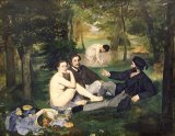 Edouard Manet - Dejeuner sur l Herbe painting