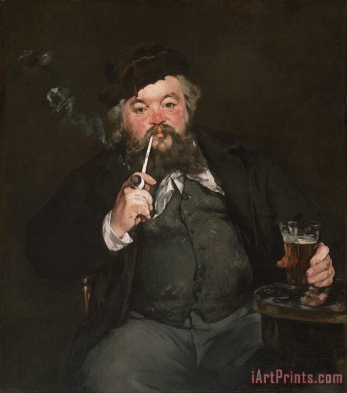 Edouard Manet Le Bon Bock Art Painting
