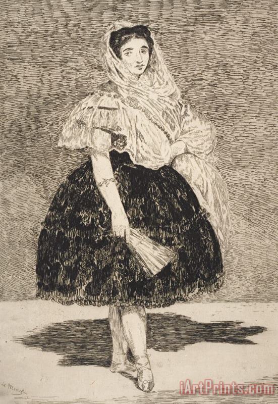 Edouard Manet Lola De Valence Art Painting