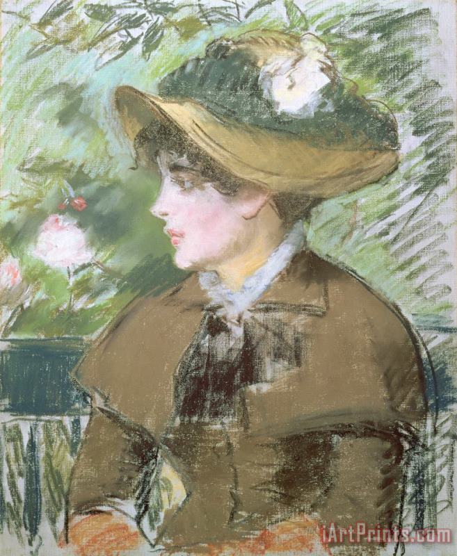Edouard Manet On the Bench Art Print
