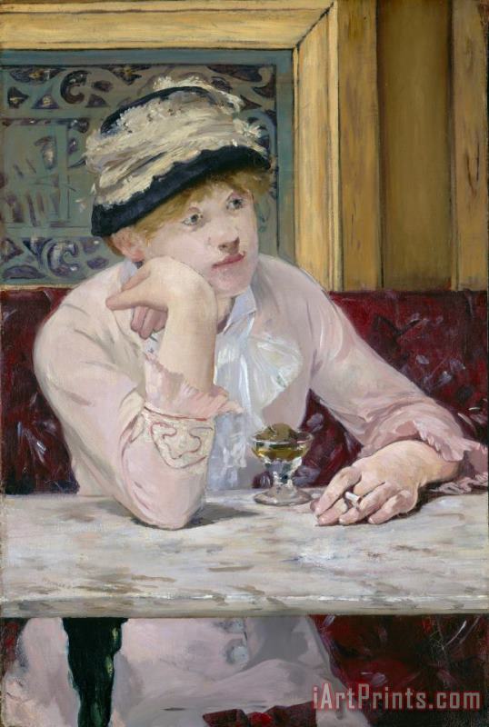 Edouard Manet Plum Brandy Art Painting