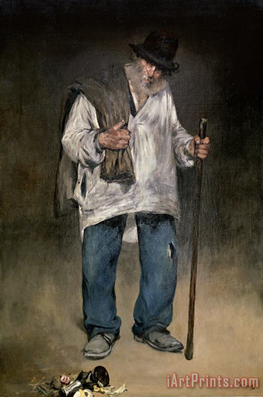 The Ragman painting - Edouard Manet The Ragman Art Print