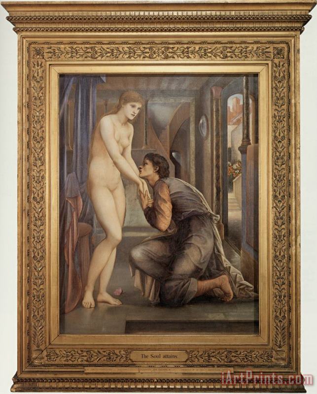Edward Burne Jones Pygmalion And The Image IV &#173; The Soul Attains Art Print