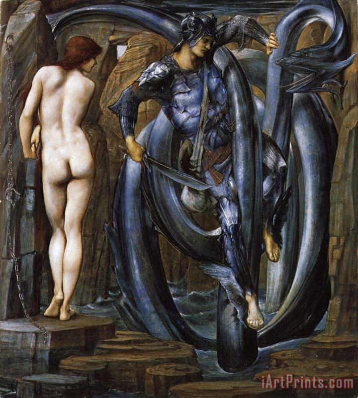 Edward Burne Jones The Perseus Series The Doom Fulfilled Art Painting