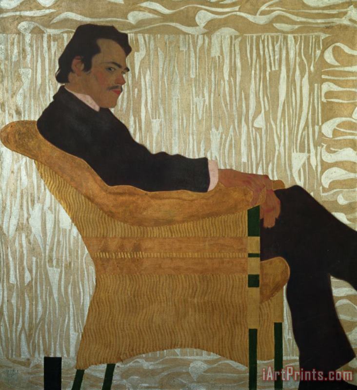 Egon Schiele Portrait of Hans Massmann Art Painting