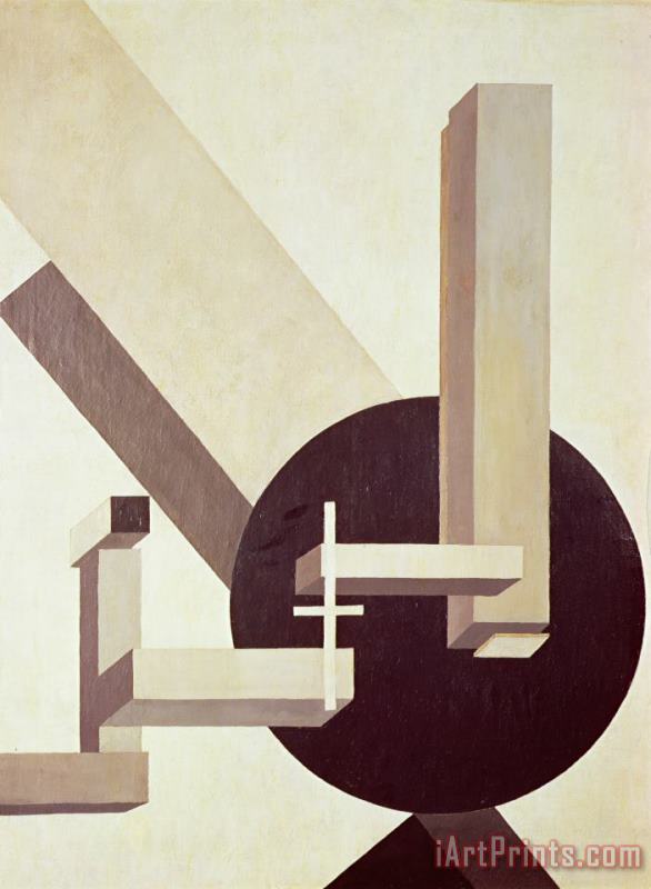El Lissitzky Proun 10 Art Painting