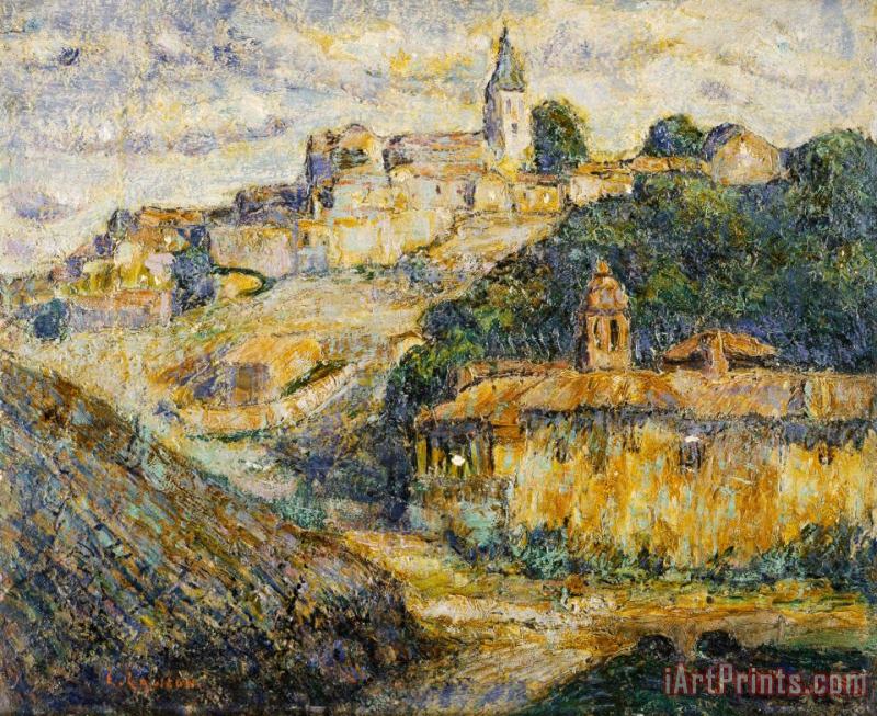 Ernest Lawson Twilight in Spain Art Painting