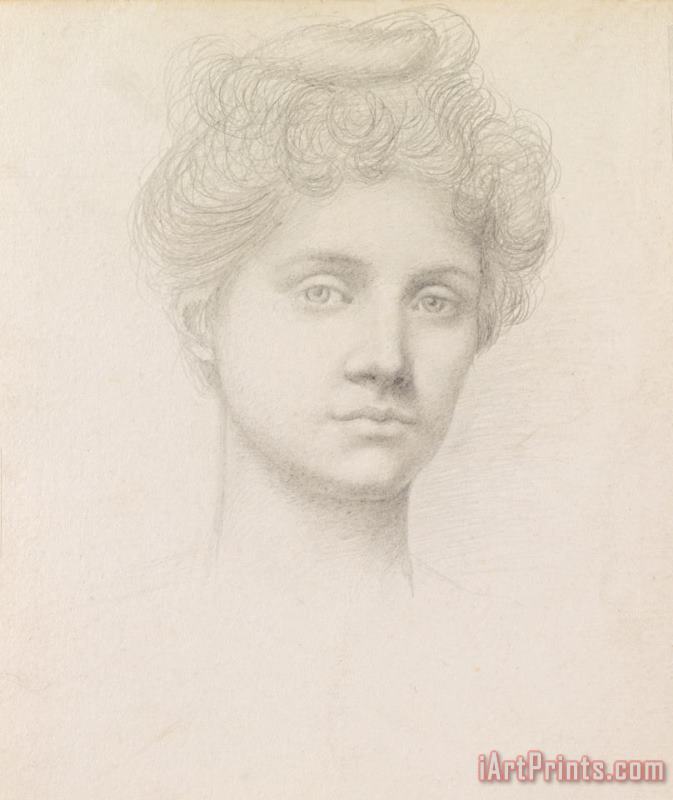 Evelyn De Morgan Ethel Pickering Art Print