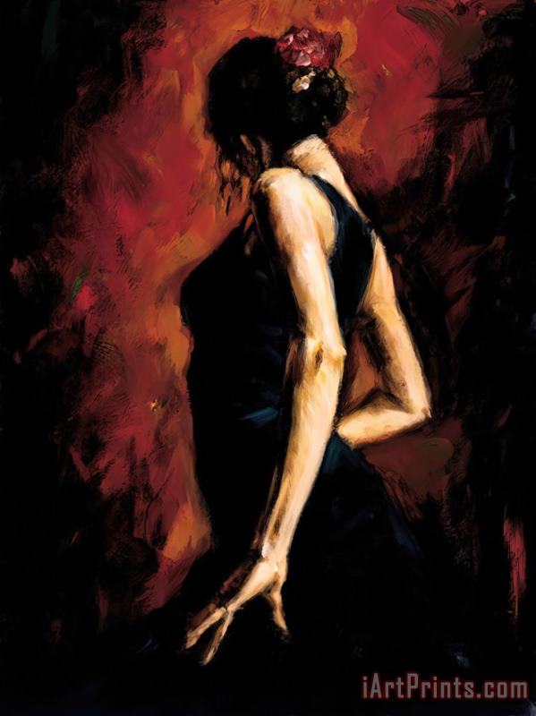 Fabian Perez Flamenco Art Painting