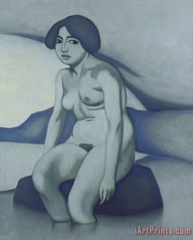 Felix Edouard Vallotton Green Nude Art Print