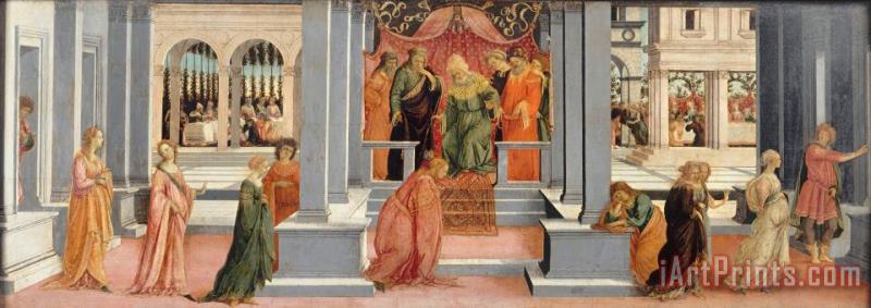 Filippino Lippi Esther Choisie Par Assuerus Art Painting