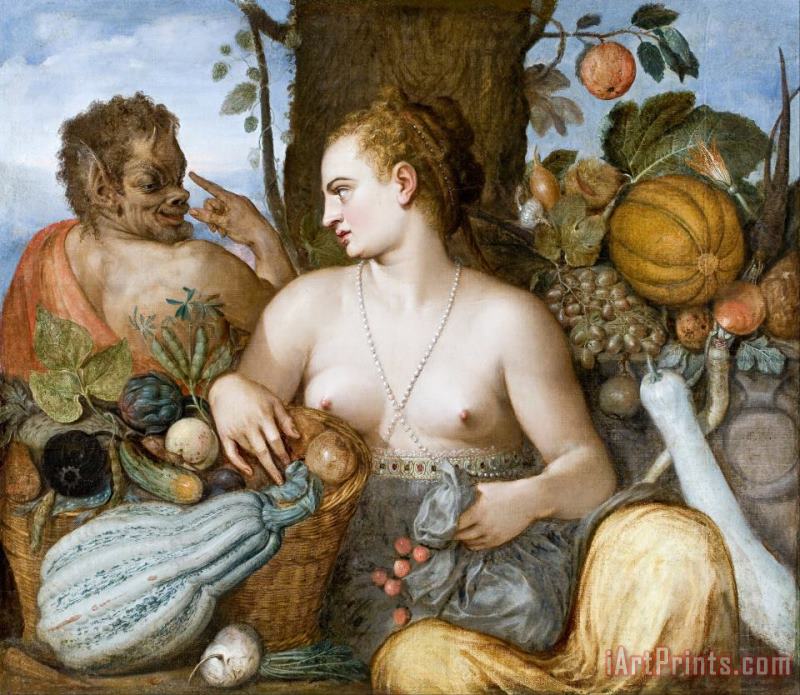 Floris, Frans Pomona Art Print