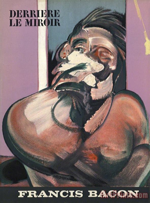 Francis Bacon Derriere Le Miroir (cover Lithograph), 1966 Art Painting