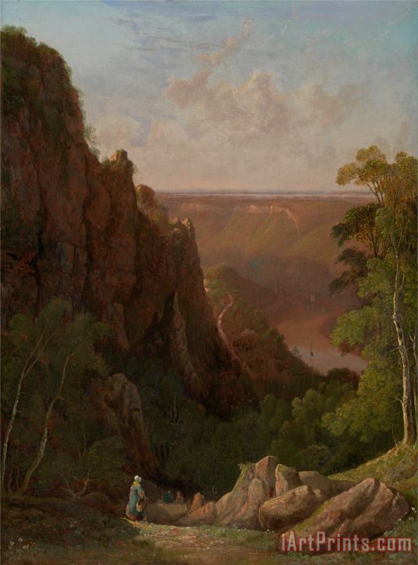 The Avon Gorge painting - Francis Danby The Avon Gorge Art Print