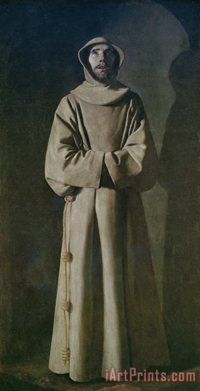 Francisco de Zurbaran Saint Francis Art Painting