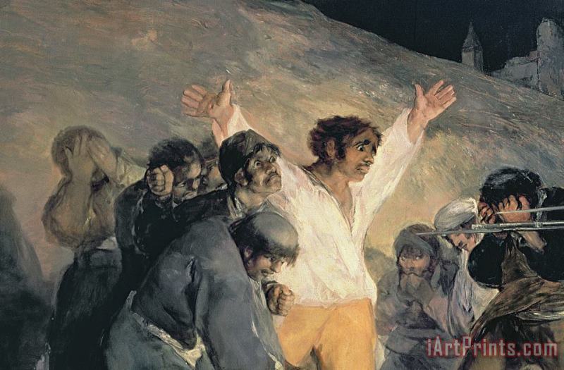 Francisco Jose de Goya y Lucientes Execution Of The Defenders Of Madrid Art Print
