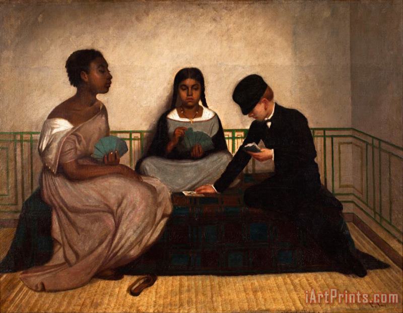 The Three Races Or Equality Before The Law painting - Francisco Laso The Three Races Or Equality Before The Law Art Print
