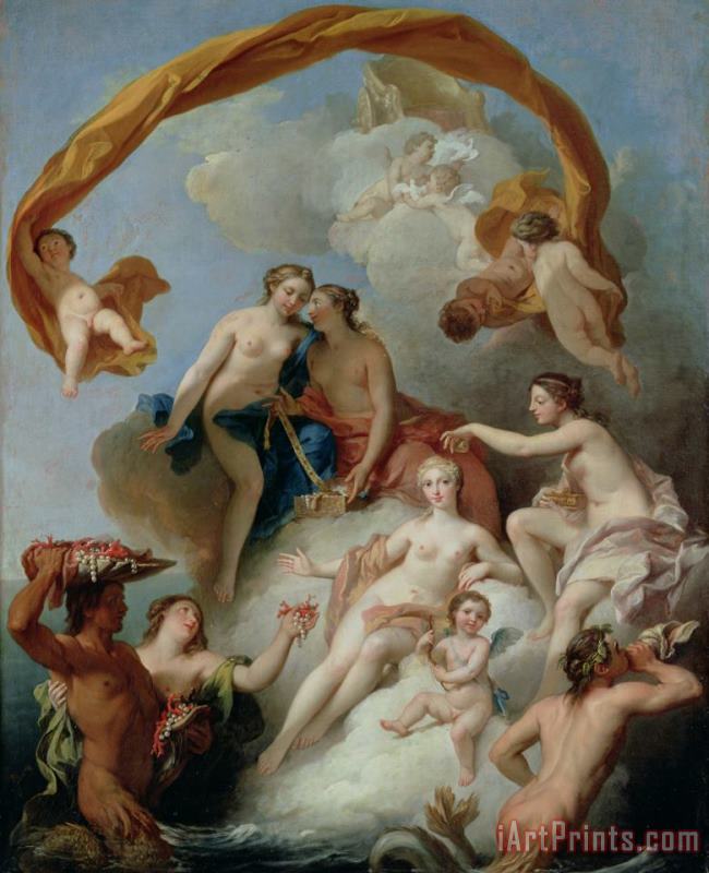 Francois Lemoyne La Toilette de Venus Art Painting