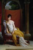 Francois Pascal Simon Gerard - Portrait of Madame Recamier painting