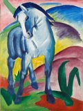 Franz Marc - Blue Horse I 1911 painting