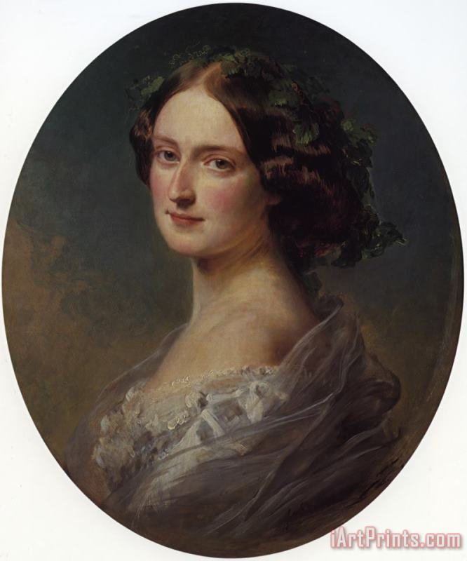 Franz Xavier Winterhalter Lady Clementina Augusta Wellington Child Villiers Art Painting