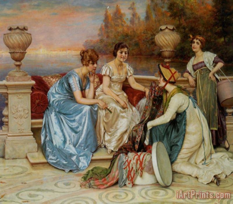 Frederic Soulacroix Choosing The Finest Art Painting