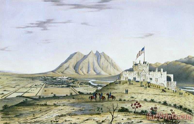Frederick Swinton Monterey, From Independence Hill, in The Rear of The Bishop's Palace. As It Appeared on 23rd Septemb... Art Print
