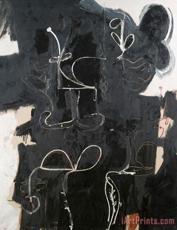 George Condo Black Painting Art Painting