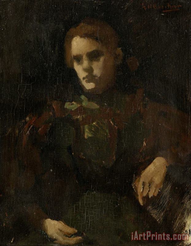 George Hendrik Breitner Study After The Model Art Painting
