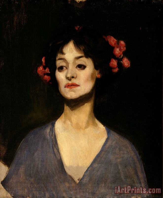 George Lambert Portrait of a Lady (the Dancer) Art Painting