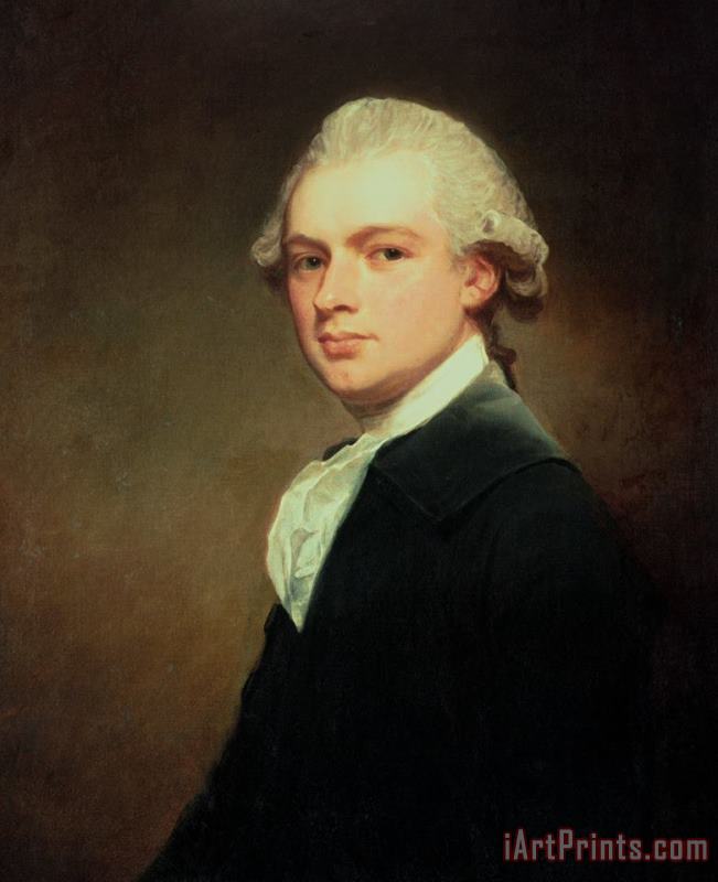George Romney Portrait of Henry Russell Art Painting