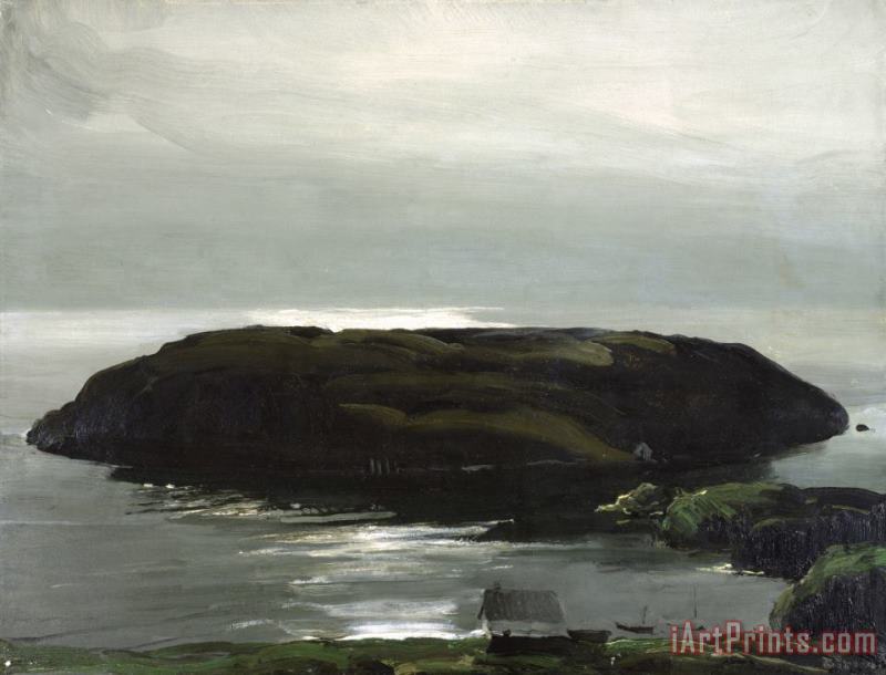 George Wesley Bellows An Island in The Sea Art Print