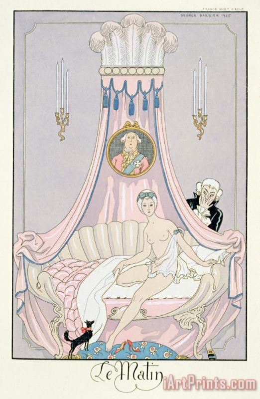 Georges Barbier The Morning Art Painting
