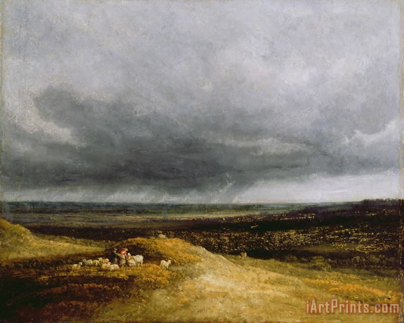 Georges Michael Approaching Storm Art Painting