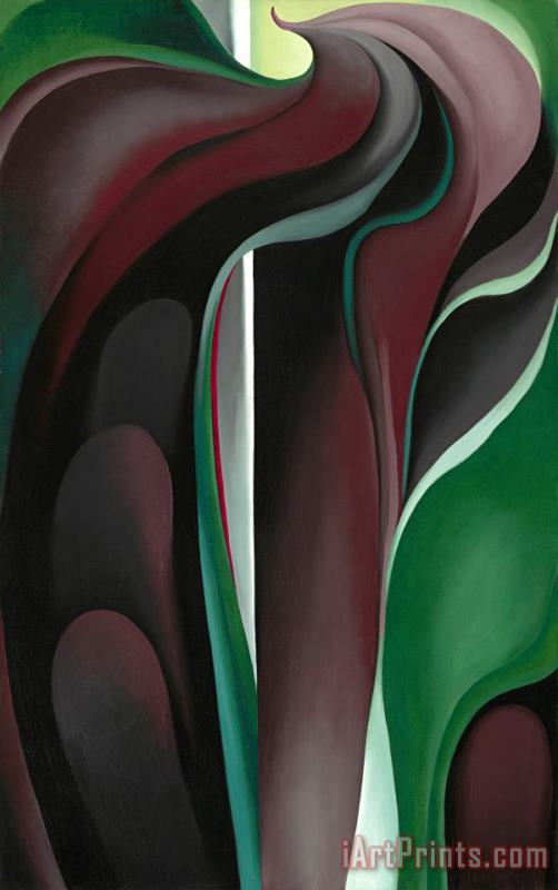 Georgia O'keeffe Jack in The Pulpit V Art Painting