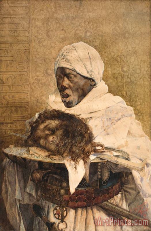 Giuseppe Signorini Justice in Morocco Art Painting