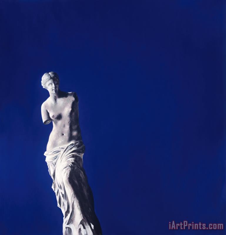 Venus En Bleu painting - Gregory Garrett Venus En Bleu Art Print