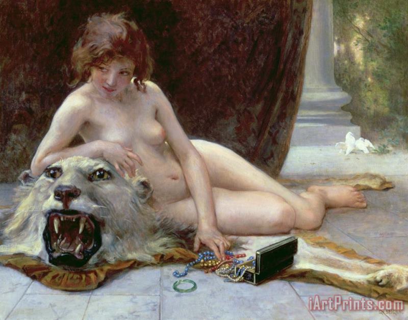 The Jewel Case painting - Guillaume Seignac The Jewel Case Art Print